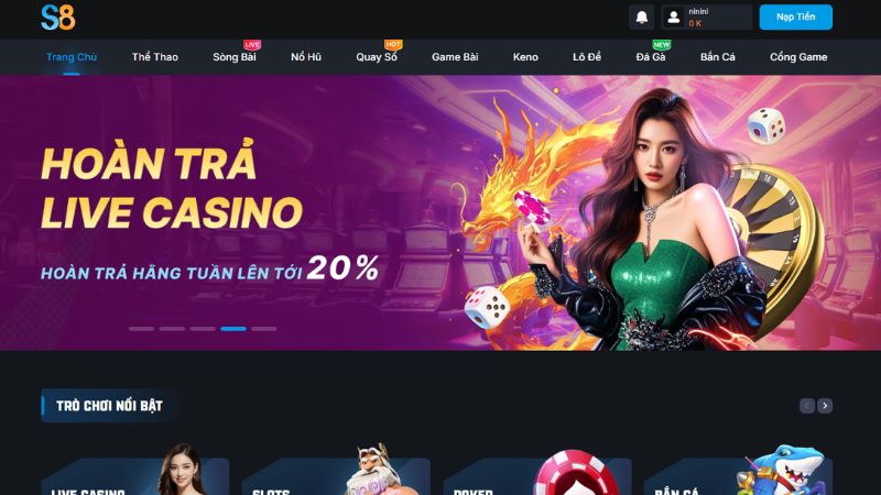 Đôi nét về trang cá cược S8